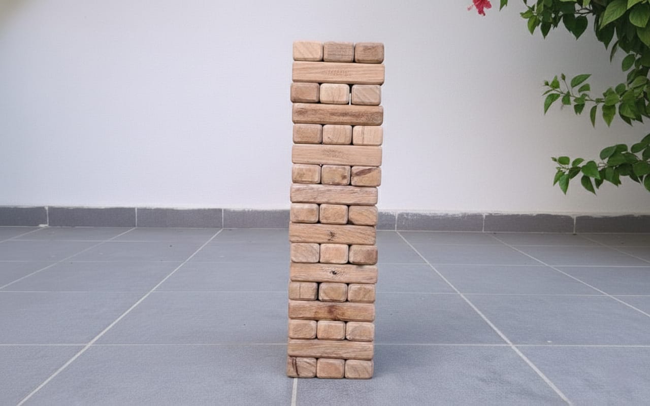 Jenga gigante