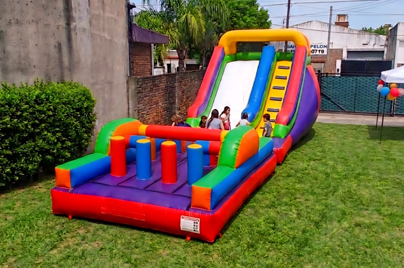 Escalador + mini carrerita de obstáculos